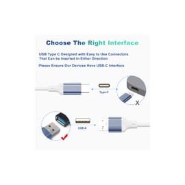 USB C to USB Hub Multiport Adapter, USB 3.0 Hub Aluminum 4 Ports USBA Splitter for Laptop,for MacBook Pro/Air, iPad Pro, Dell, Chromebook Keyboard, Mouse, HDD