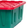 HOMZ 4427MXDC.02 Durabilt 27 Gallon Heavy Duty Impact Resistant Stackable