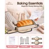 FUYIHGL® 2-in-1 Cast Iron Loaf Pan with Lid