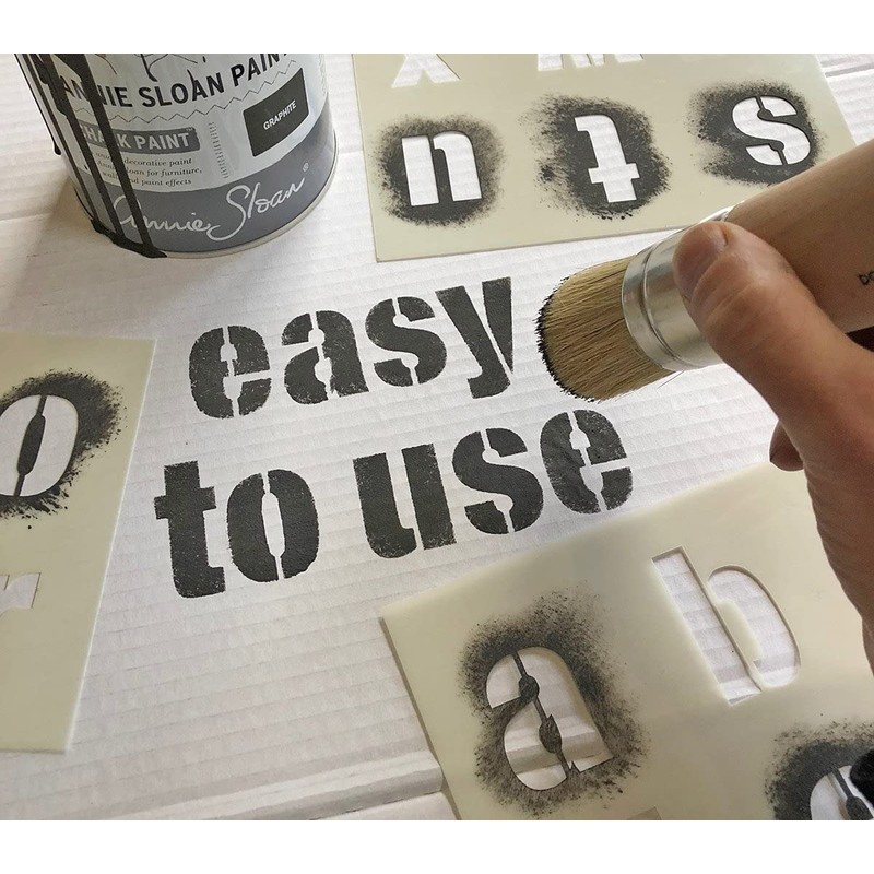 Dovetails Vintage Big Number 3 Stencil 120 mm Tall Large