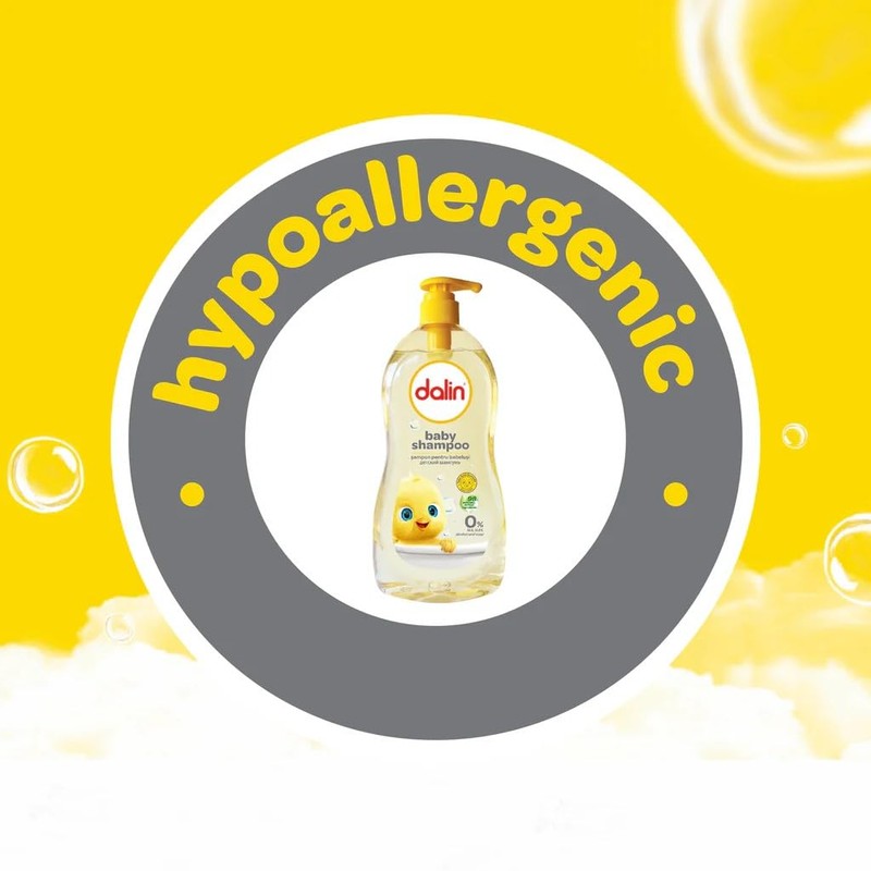 Dalin, Classic Baby Shampoo, Vegan & Animal Free Testing Shampoo,