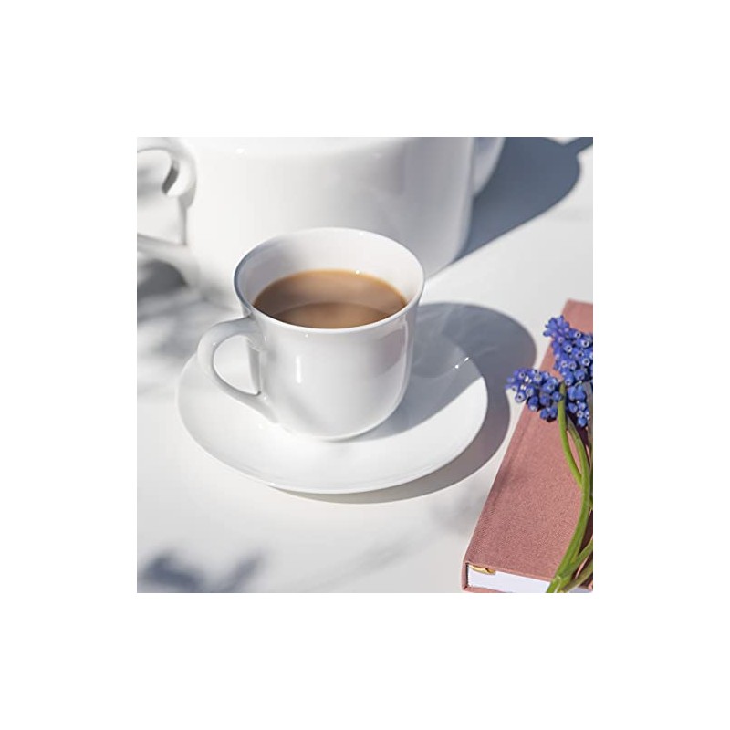 Buttercup Small BREAKFAST cup & saucer SET OF 6