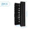 GLADFRESIT 2Pcs Hand Nail Brushes, Plastic Fingernail Cleaning Brushes, Nylon