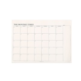 Weekly Planner/Monthly Plan Pad, Tear Off Things to do Notepad Organiser, Weekly/Monthly Planner Desk Planner for Meal, Menu, Appointments, Schedule