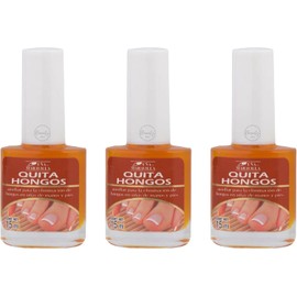 Esmalte Quita Hongos de Uñas de Manos y Pies Set de 3 pzs Kejel Jabibe