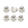 uxcell 6 Pcs T3 Red 3020 Surface Mount Device LED