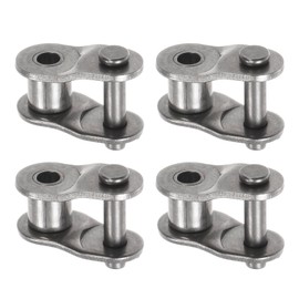 Kozelo 4pcs Chain Connector Half Link Roller - [5/8 Inch Pitch] Stainless Steel Split Links for Machines Equipment 10A Chain Use