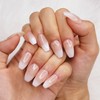All gradient handmade nail tips - Square L / 모든