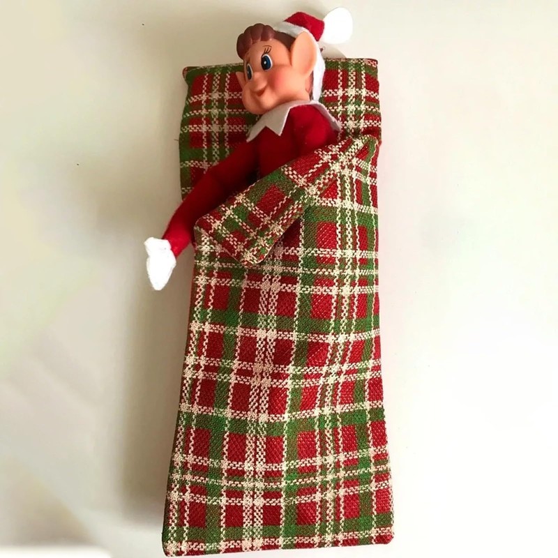 Elves Behaving Badly Naughty Christmas Elf Sleeping Bag Novelty Toy