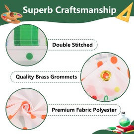 Arosche Teacher Appreciation Week Decorations Banner Door Cover 6x2.9 Ft Thank You Teachers Apples Pen Happy Teacher Appreciation Week Background for Indoor Outdoor Classroom,School,Office Decorations