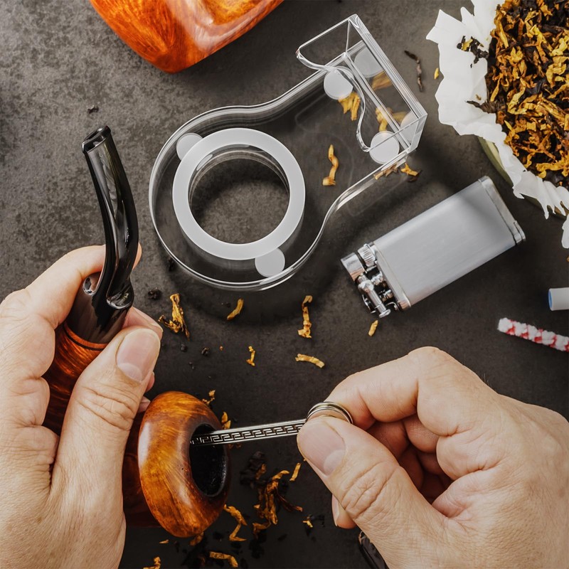 Acrylic Pipe Stand, Pipe Rack, Men's Pipe Accessories, Pipe Holder