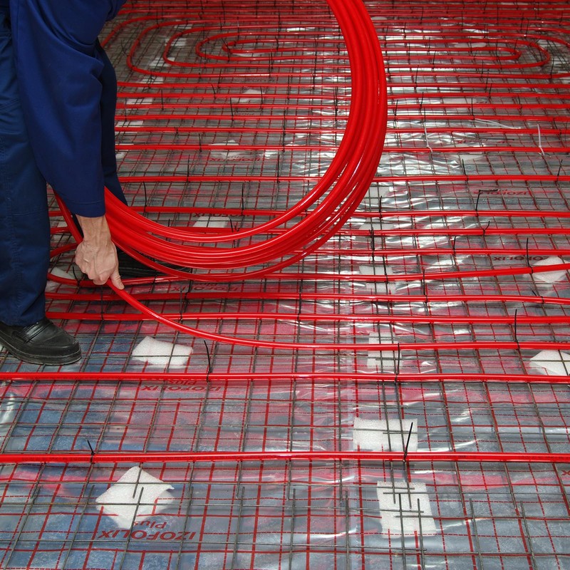 VEVOR PEX Pipe 1/2 Inch, 2 x 100 Feet Non-Oxygen