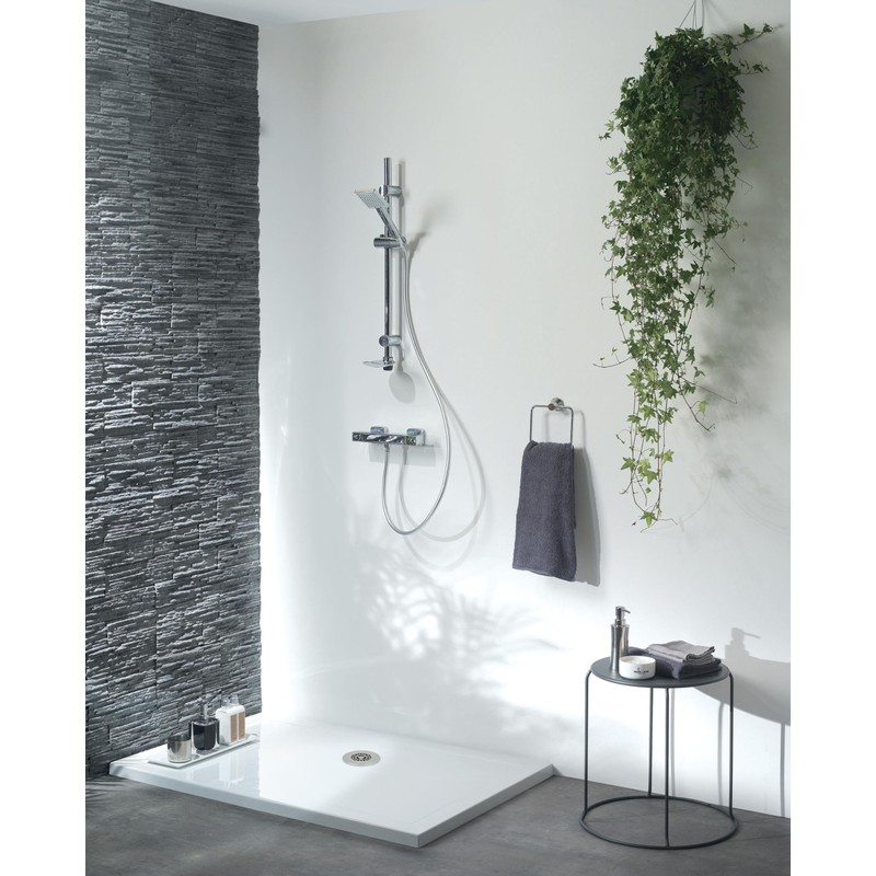 Wirquin 30723747 Tourbillon Shower Drain Diameter 90 Chrome Plated with