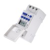 Walfront Digital Timer Switch LCD Display,Weekly Programmable Electronic Relay Time
