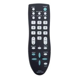 GXCC Replaced Remote fit for Sanyo TV DP19648 DP26649 DP19649 DP26640 DP46841 DP26648 GXFA DP42D23 DP39E23 DP39E63 DP46812 DP39842