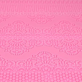 Voarge Silikonformen für Fondant, Silikonform Fondant-Silikon-Spitze Sugar kuchenform silikon Mould-Kuchen Tortendeko selbst gemacht