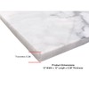 Tenedos Carrara Bianco Italian White 12x12 Marble Tile, Honed Matte