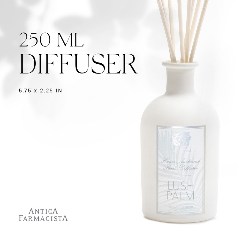 Antica Farmacista Home Ambiance Diffuser, Lush Palm 8.45 Fl Oz