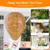 4 Pack Paper Wasp Trap, Fake Wasp Traps Outdoor Hanging