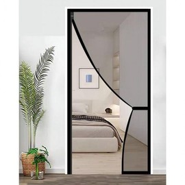 Magnetic Side-Opening Screen Door for Entryways (120x210, 130x210cm) 120x210cm