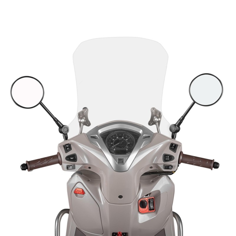Honda Lead 125 Windshield Motorcycle Windshield Motorcycle Motorcycle Windshield (Clear,