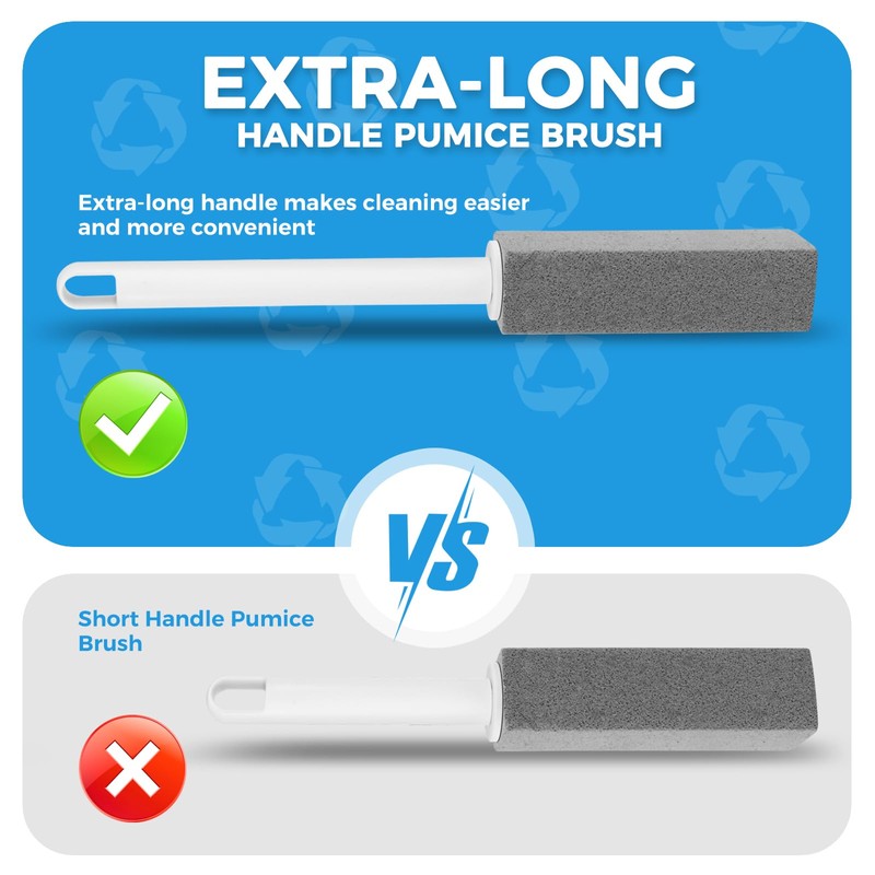 3 Pack Pumice Stone for Cleaning Gas Stove Grates &