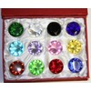 Mother's Day Special: Diamond Glass Paperweights 12pcs - 30mm