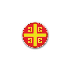 Sticker Byzantine Empire 3 Byzantium Eastern Roman Empire 7 x 7 cm #A2293