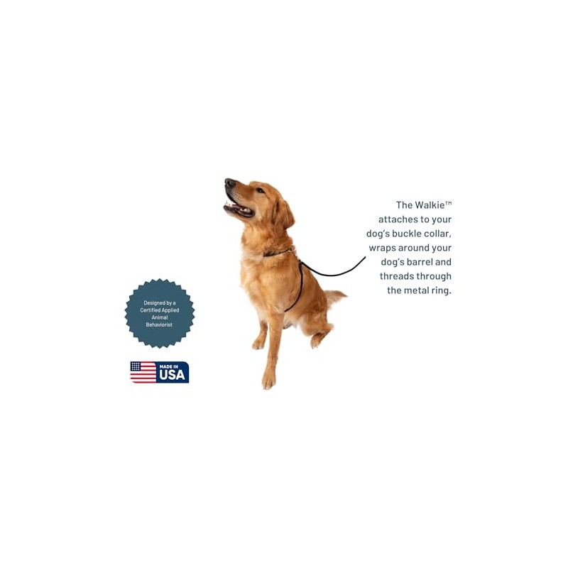The Walkie No Pull Dog Leash - Gentle, Effective, Encourages