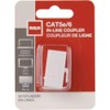 Cat5/Cat6 In-Line White Coupler
