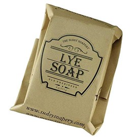 Old Fashioned Lye Pure and Natural Soap for Laundry Stains, for Mosquitos, Additive Free, 4 bars