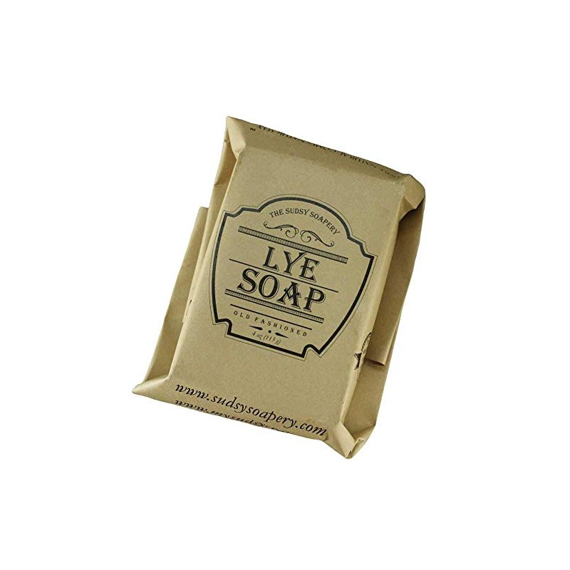 Old Fashioned Lye Pure and Natural Soap for Laundry Stains,