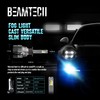 BEAMTECH H1 Fog Light Bulbs 6500K White Fog Bulb Small