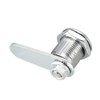 sourcing map Cam Lock 20mm Cylinder Length 48mm Flat Cam