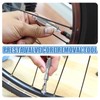 Tyqour Pack of 2 Valve Remover Tool, Bicycle Valve Disassembly