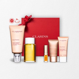 Clarins [Department Store] [Clarins] Expectant Mom Cream Oil Set (Deluxe 3-Piece Set) - [00001]51210 80045944 NMOMSETB 80068488 ZMOM / [백화점] [클라랑스] 예비맘 크림오일 세트 (디럭스 3종) - [00001]51210 80045944 NMOMSETB 80068488 ZMOM