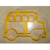 AJT SCHOOL YELLOW BUS SIDE VIEW STUDENT TRANSPORTATION COOKIE CUTTER