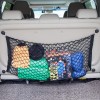 SHENKENUO Rear Trunk Envelope Style Cargo Net for CHEVY SILVERADO