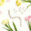 14K Gold Filled Oval Spring Clip Carabiner Jewelry Clasps Necklace