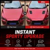 2-Pack Universal Car Hood Vent Stickers for Exterior Decor –