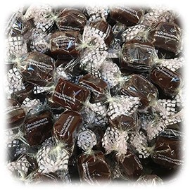 AvenueSweets - Handcrafted Individually Wrapped Soft Caramels - 5 lb Box - Chocolate