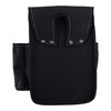 Sankyo Corporation DT-28-BK DBLTACT Waist Bag, 2 Tiers, 7.9 inches