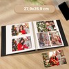 Album Fotografico Autoadesivo 28x27CM Scrapbook, 40 Pagine Azzurro Chiaro