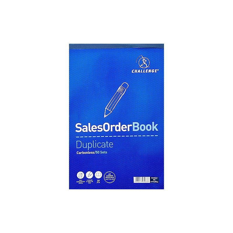 Challenge Large Duplicate Sales Order Book, 137x195mm, 400048653