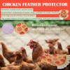 LSTORENICE 6Pcs Chicken Saddle for Hens Adjustable Elastic Belt Chicken