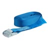 6 x Clamp Lock Straps, Lashing Straps, for up to