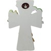God Created Everything 7 inch Resin Stone Decorative Hanging Wall