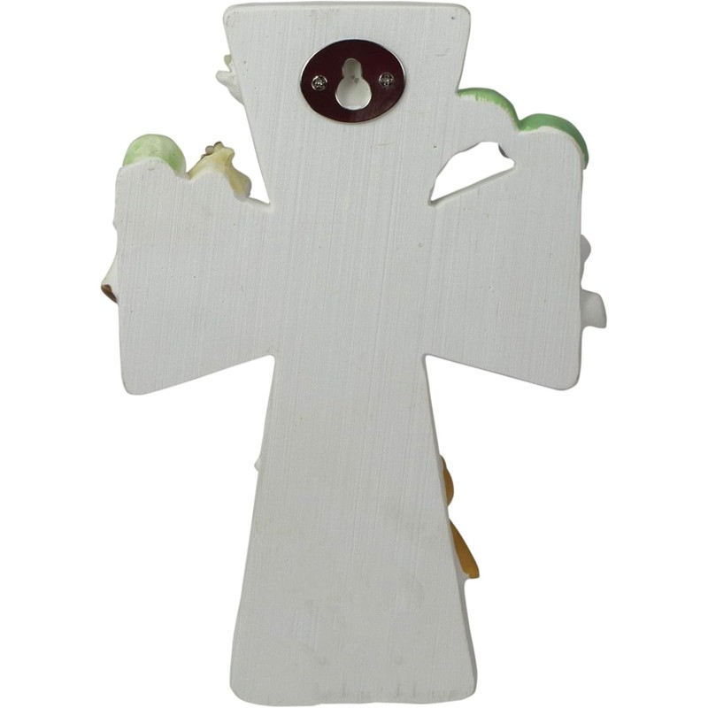 God Created Everything 7 inch Resin Stone Decorative Hanging Wall