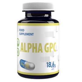 Alpha GPC Choline 500mg Serving 60 Vegan Capsules, 3rd Party Lab Tested, High Strength Supplement, No Fillers or Bulkers, Gluten and GMO Free