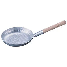 遠藤商事 業務用 親子鍋 深型横柄 16.5cm(内径) (アルマイト加工) 本体アルミニウム 取っ手天然木 AOY13